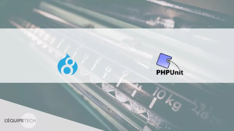 Les tests sous Drupal 8 - PHPUnit