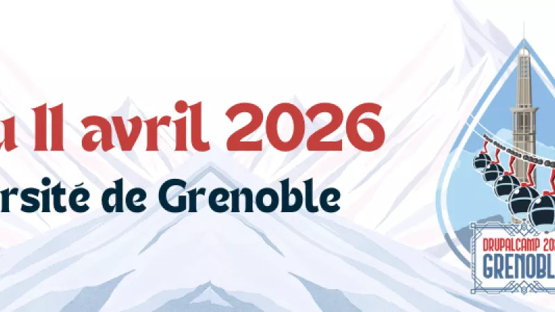 IOSAN au DrupalCamp Grenoble 2026 : Retrouvons-nous pour échanger et innover ensemble !