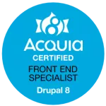 Certification Spécialiste Front-end Drupal 8 par Acquia